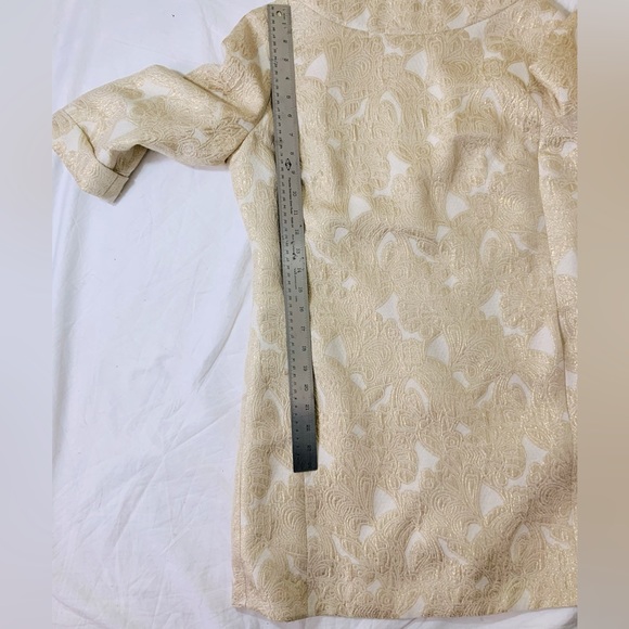 VINTAGE Doncaster Collection Brocade Mini Dress - Picture 12 of 15